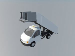 飞机客梯登机车SU模型
