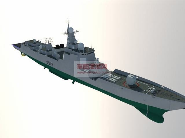 052d型驱逐舰摇控玩具军舰SU模型