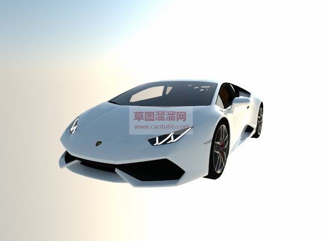 兰博基尼跑车SU模型