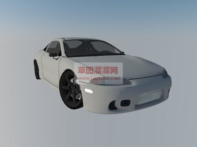 三菱日蚀suvSU模型