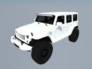 JEEP吉普车汽车SU模型