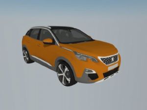 东风标致3008汽车SU模型