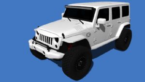 JEEP越野车汽车jeep越野SU模型