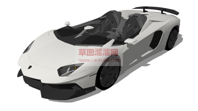 兰博基尼跑车SU模型