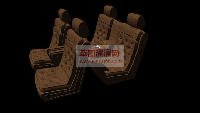 汽车车座椅免SU模型