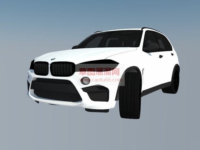 宝马X5汽车SU模型