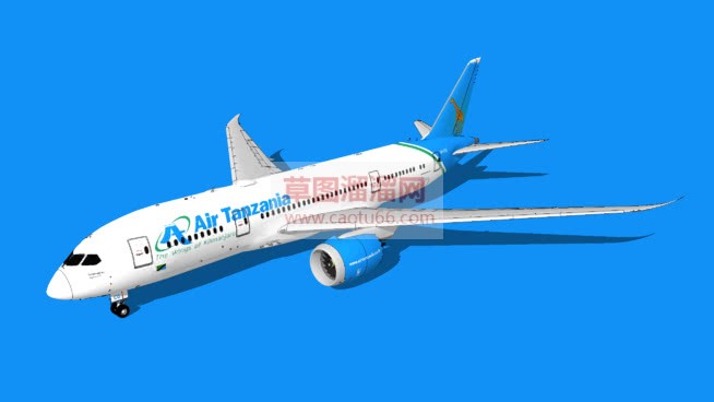 波音787飞SU模型