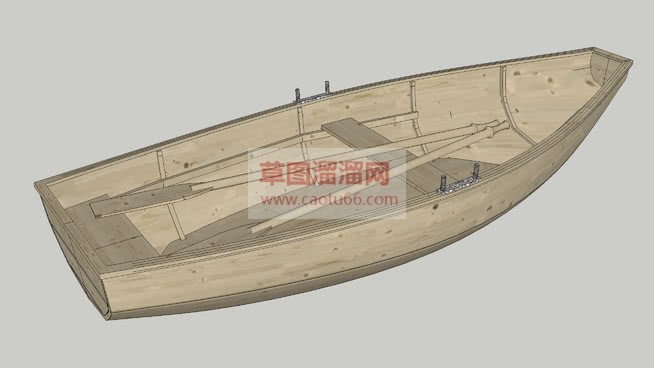 木船小舟SkSU模型