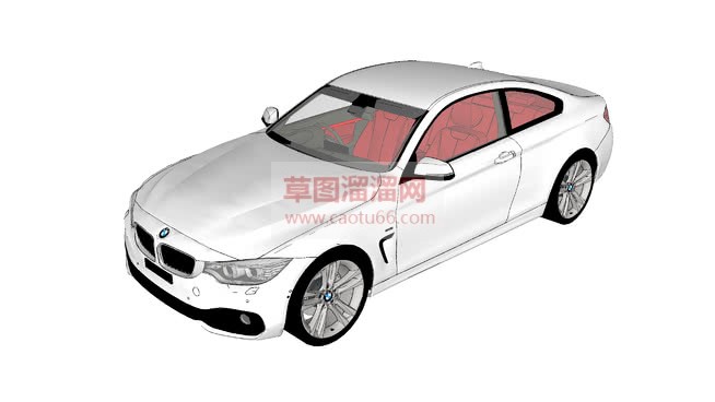 宝马汽车SU模型