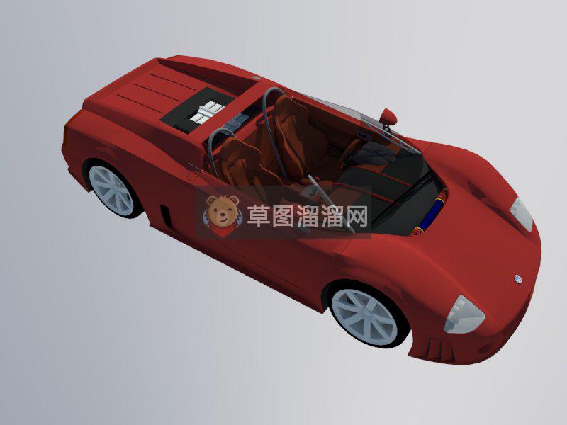 大众跑车SU模型