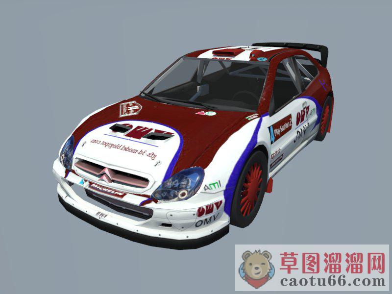 雪铁龙赛车SU模型