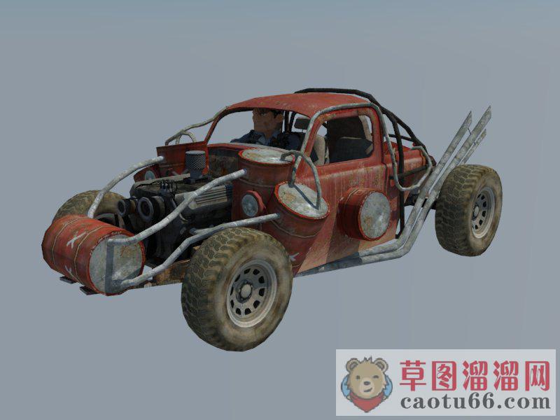 大众越野车SU模型