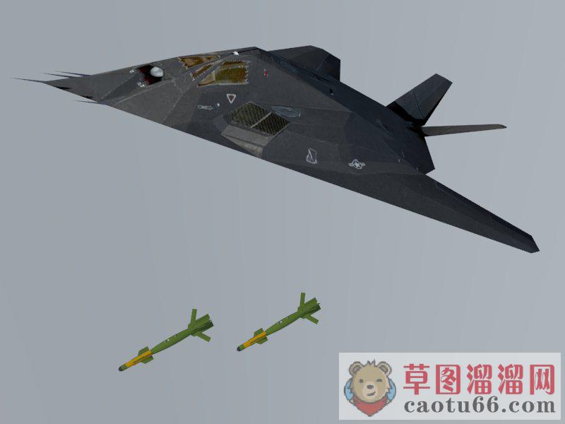 F117隐身战斗机SU模型