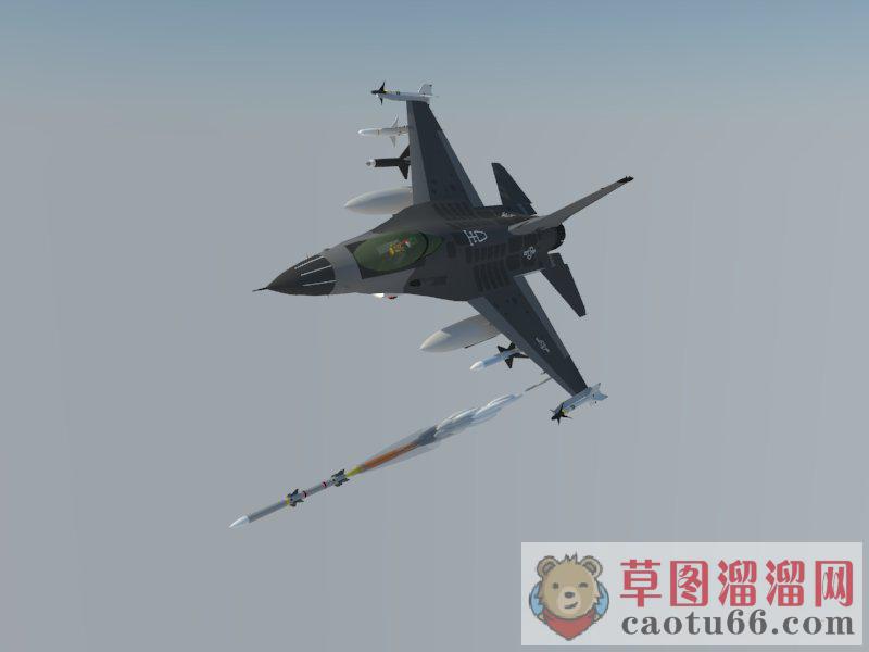F16E大黄蜂战斗机SU模型