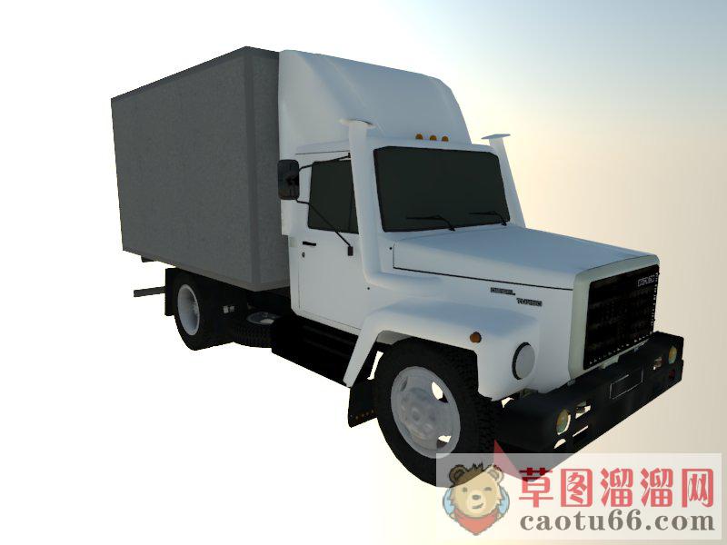大卡车SU模型