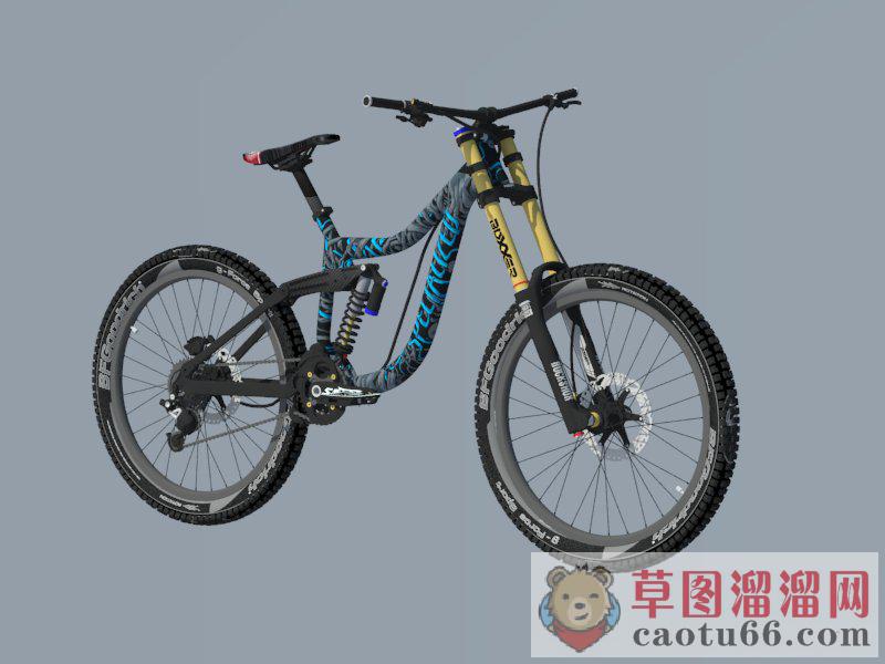 山地自行车SU模型