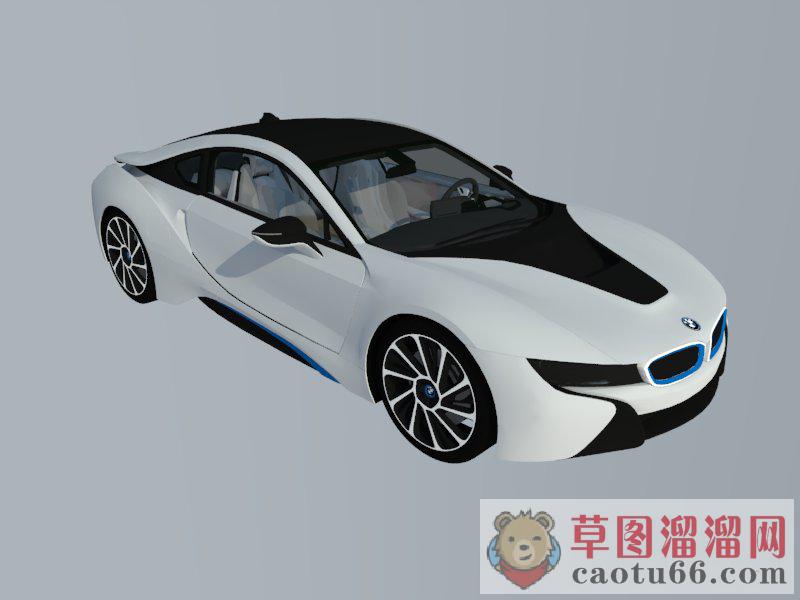 宝马X8跑车SU模型