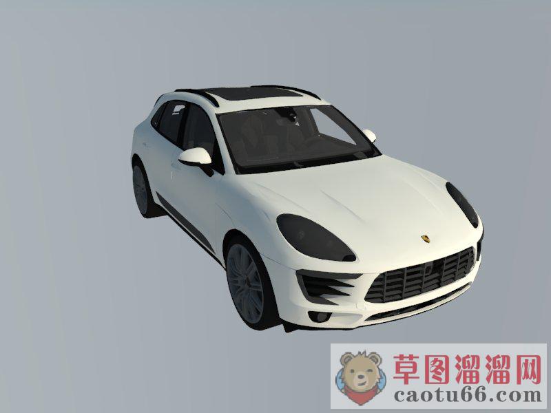 保时捷汽车SU模型