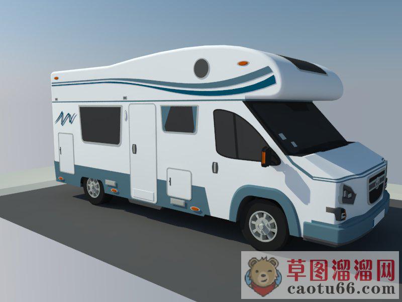 露营房车SU模型