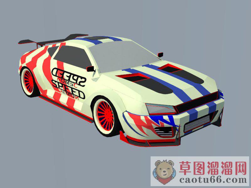 赛车跑车汽车SU模型