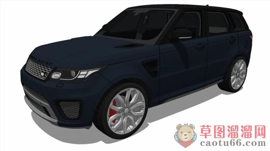路虎揽胜SUVSU模型