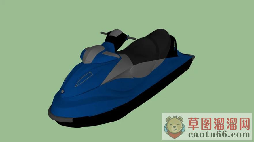 摩托艇SU模型