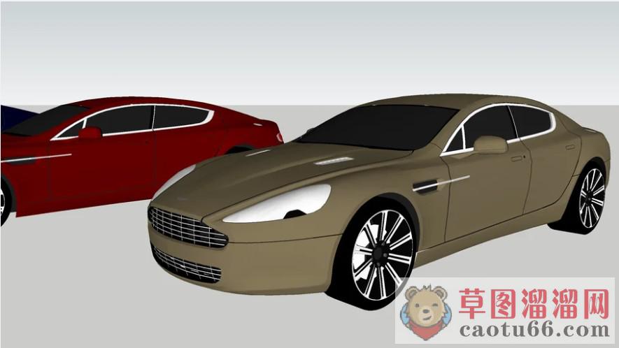 阿斯顿马丁汽车SU模型