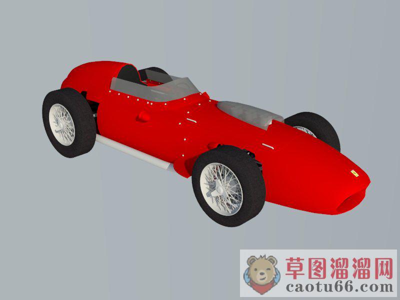 法拉利赛车汽车SU模型