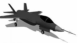 F35战斗机飞机SU模型