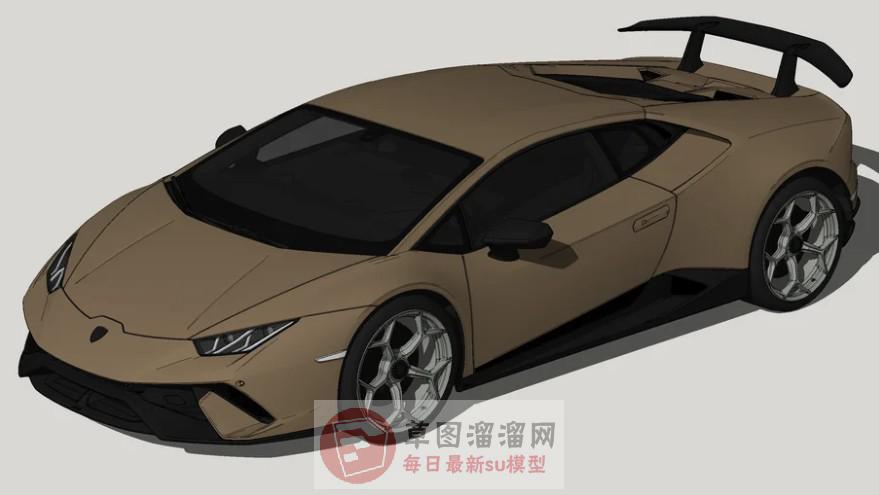 跑车SU模型