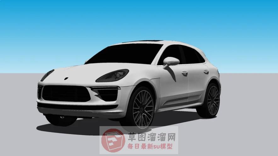 保时捷跑车汽车SU模型