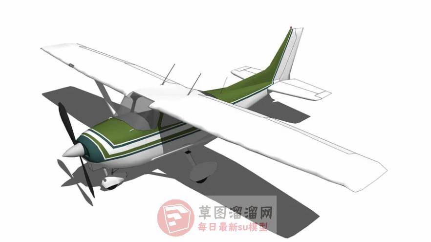 玩具滑翔机飞机SU模型