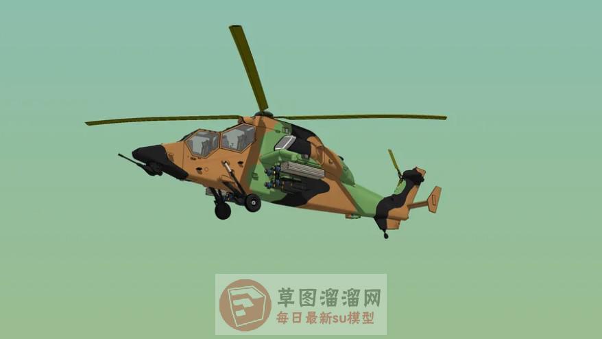 武装直升飞机装备SU模型