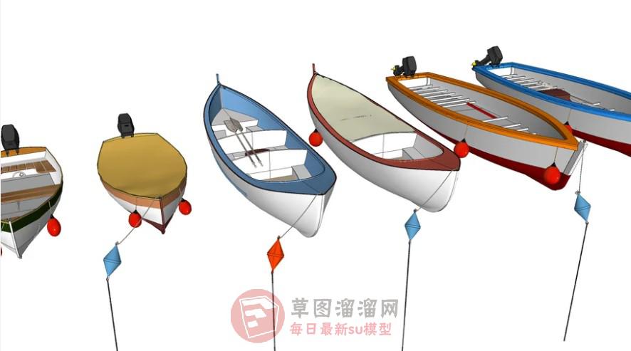 小船SU模型
