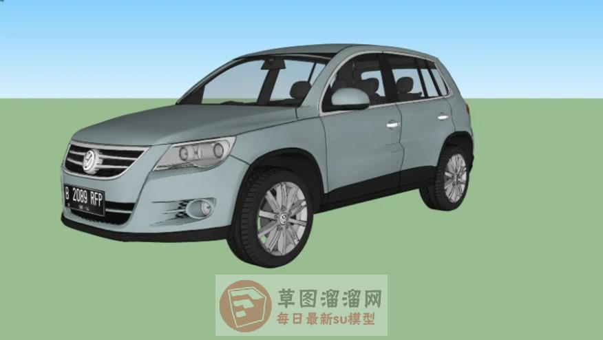 大众途观汽车SU模型