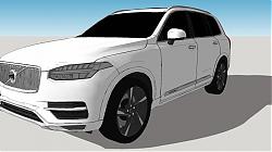 沃尔沃XC-90汽车SUVSU模型