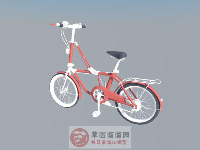 自行车SU模型