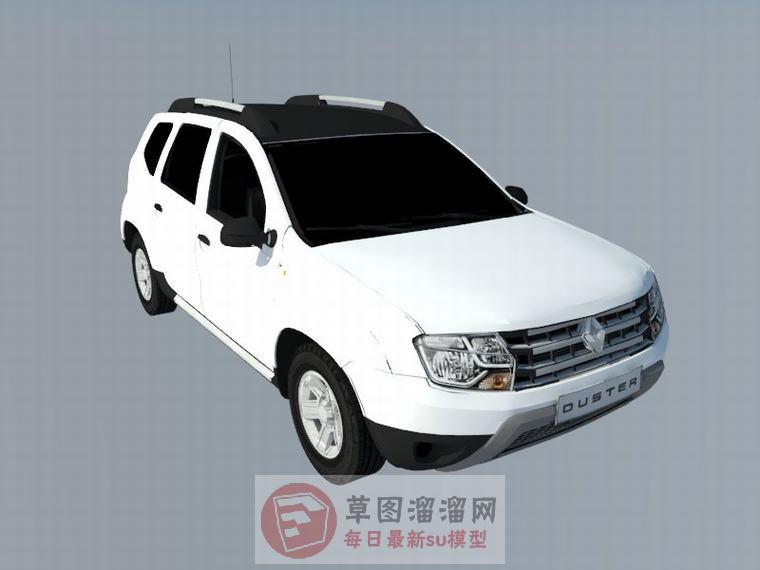 雷诺汽车SU模型