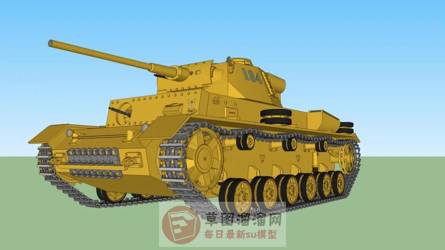 履带坦克SU模型