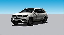 奔驰SUV汽车SU模型