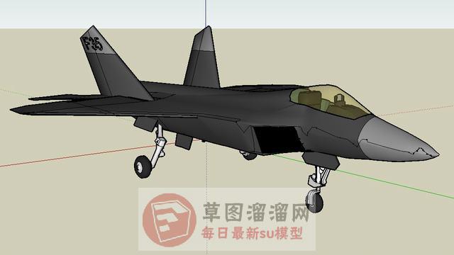 F35战斗机飞机SU模型