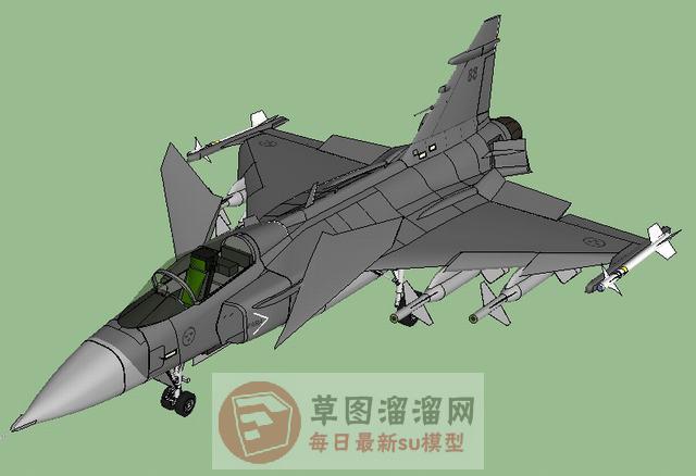 战斗机飞机SU模型