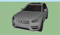沃尔沃Volvo汽车SU模型