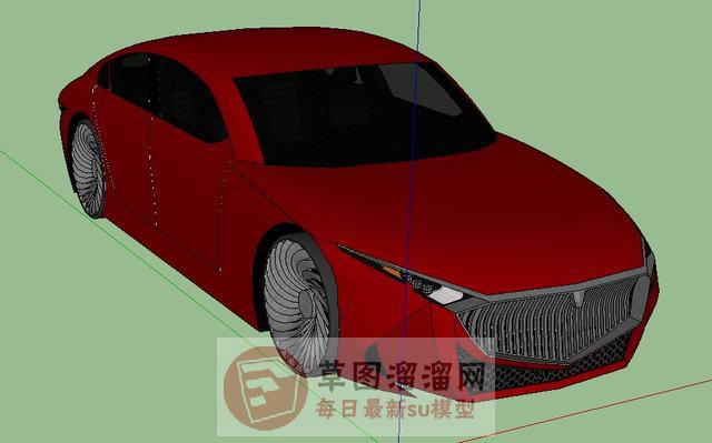跑车汽车轿车SU模型