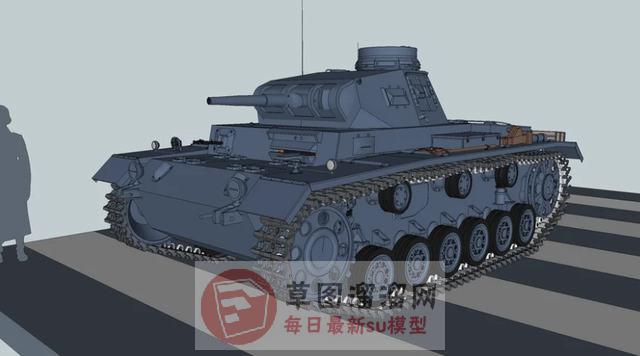 二战坦克装甲车SU模型