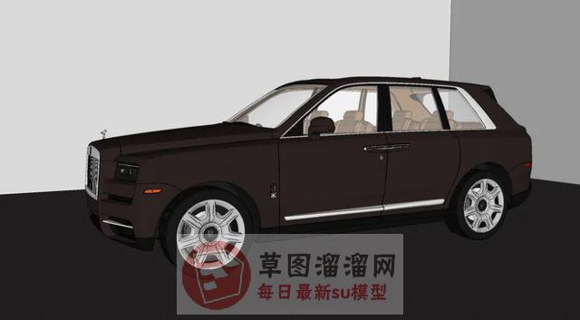 劳斯莱斯汽车SU模型