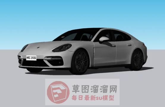 保时捷跑车汽车SU模型