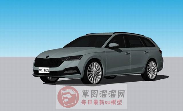 斯柯达汽车SU模型