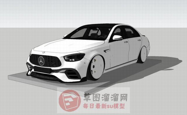 奔驰汽车SU模型