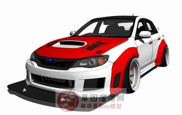 赛车跑车汽车SU模型